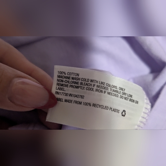 A New Day Lavender Puff Sleeve Top - Picture 8 of 10